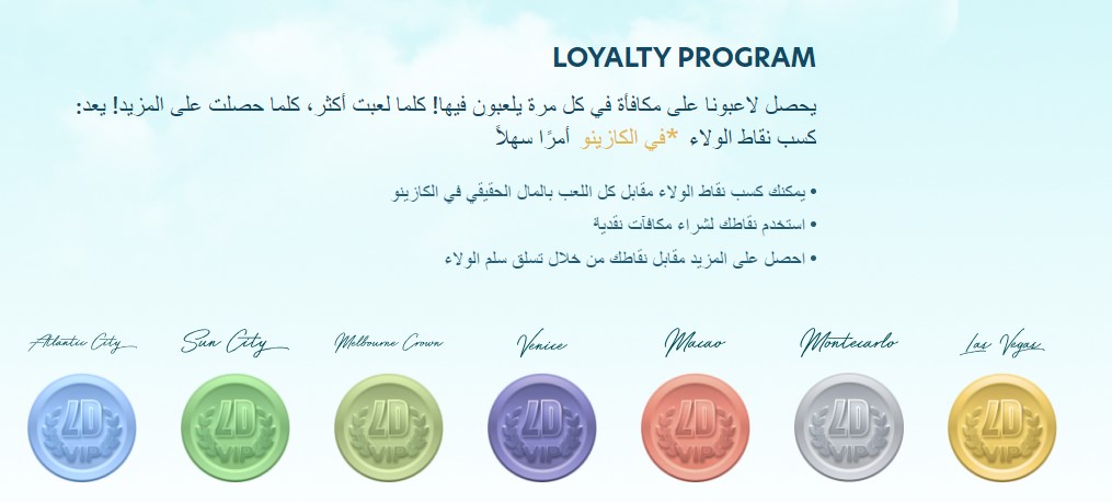 Lucky Dreams VIP Loyalty Program