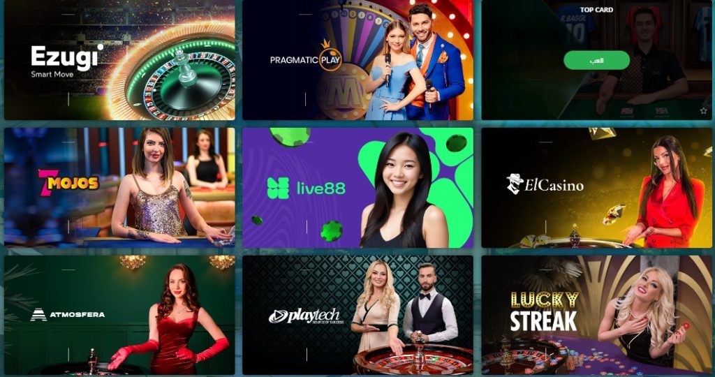 22Bet Live casino